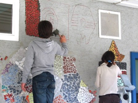 kunstprojektwoche 2009 mosaik 4